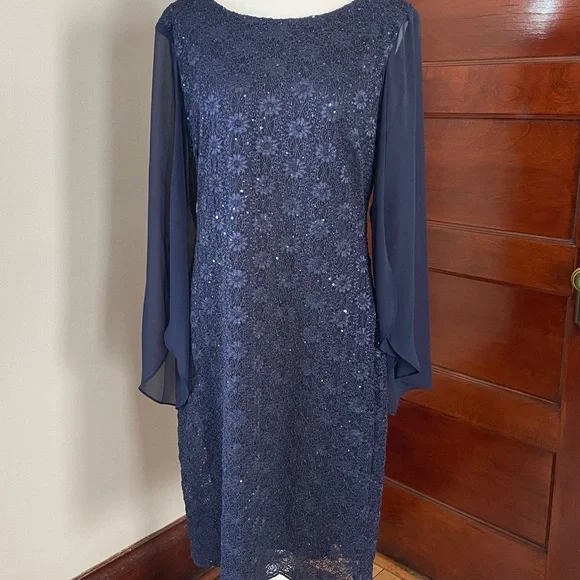 connected apparel Dresses Connected Apparel Sequin Dress